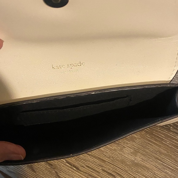 Kate Spade New York NWOT Ivory Cream Leather Crossbody Belt Bag with Bow 7x4 S/M - Picture 7 of 8